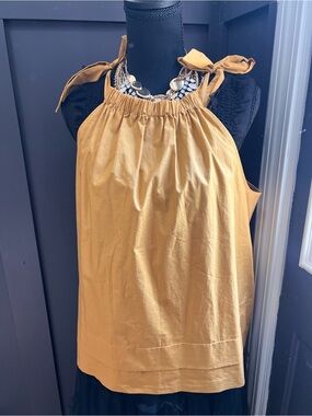 Who What Wear  Tie-Strap Halter Tank